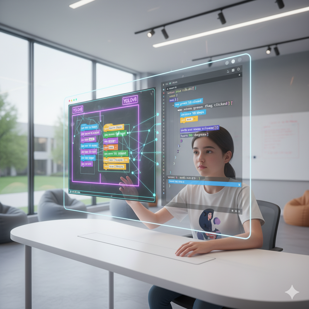 Video IDE for Scratch